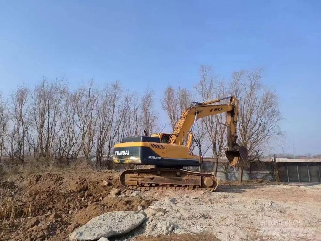 Hyundai R305LC-9T ホイール式油圧ショベル（パワーショベル・ユンボ・バックホー）