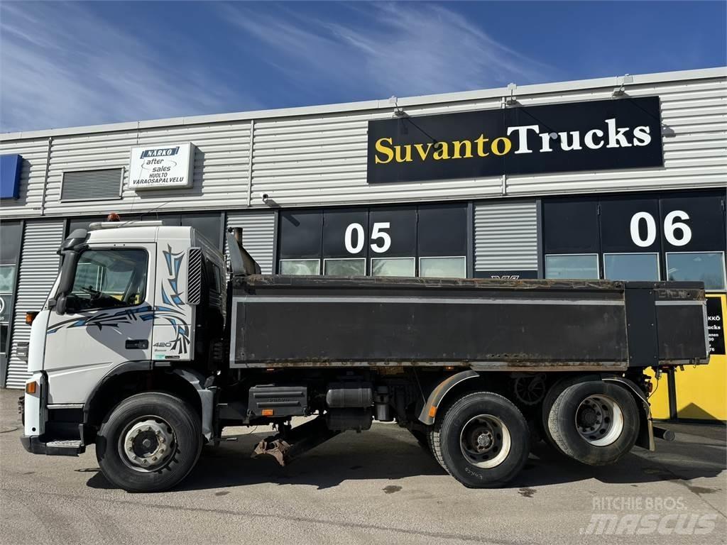 Volvo FM12-420 6X2 ダンプ