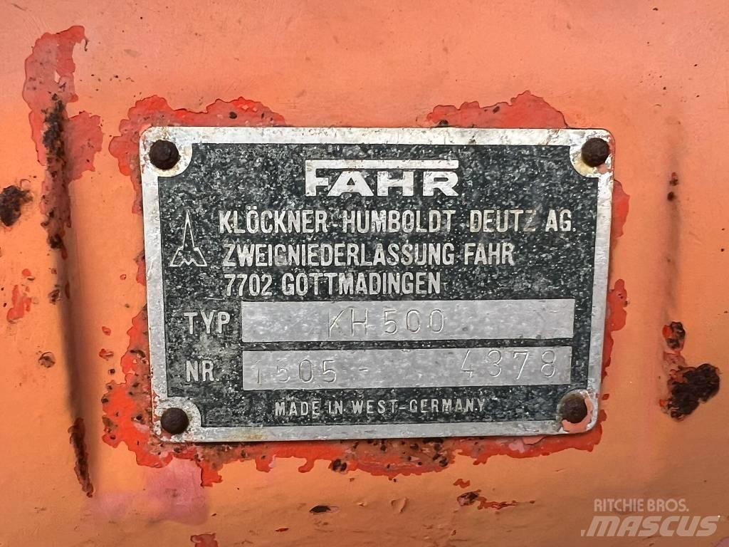 Deutz-Fahr KH 500 DN テッダー・テッダーレーキ