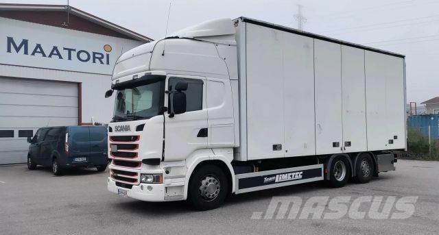 Scania R 490 6x2 ボックスボディー、ウイング、箱車