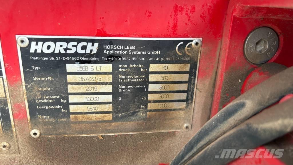 Horsch Leeb 6 LT 牽引型スプレイヤー