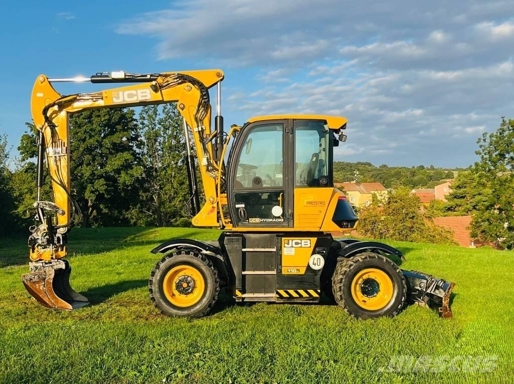 JCB 110 W Hydradig ホイール式油圧ショベル（パワーショベル・ユンボ・バックホー）