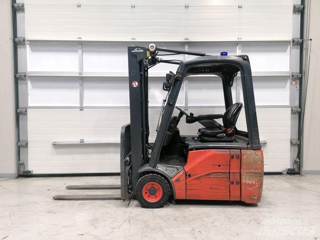 Linde E16C-01 バッテリーフォークリフト
