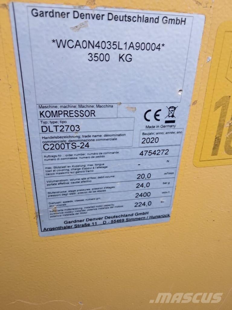Compair C200 TS - 24 コンプレッサー