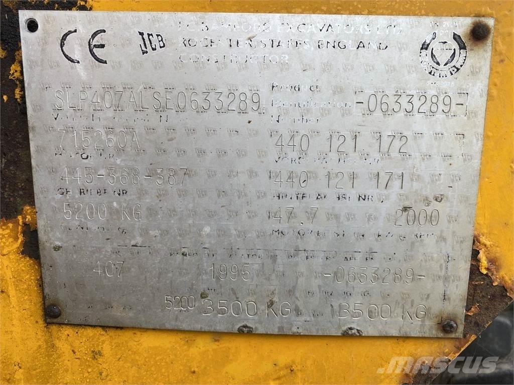 JCB 407 多目的ローダー