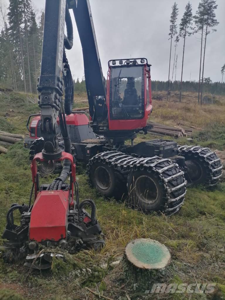 Komatsu 931 ハーベスター