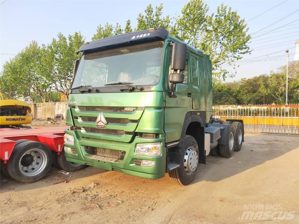 Howo 375 6x4 中古トラクターヘッド | トレーラーヘッド