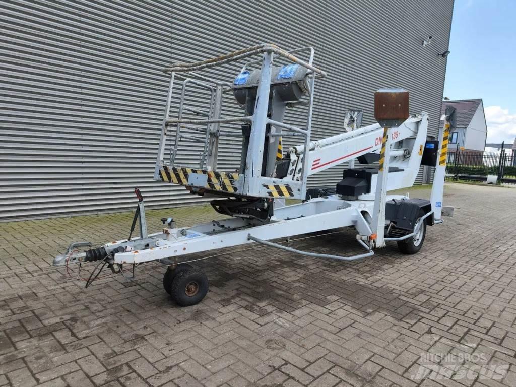 Dino 135T Electric! 高所作業台付トレーラー