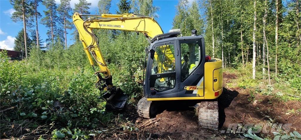 New Holland E75CSR 大型油圧ショベル12t以上（パワーショベル・ユンボ）