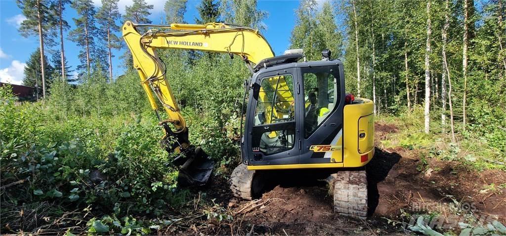 New Holland E75CSR 大型油圧ショベル12t以上（パワーショベル・ユンボ）