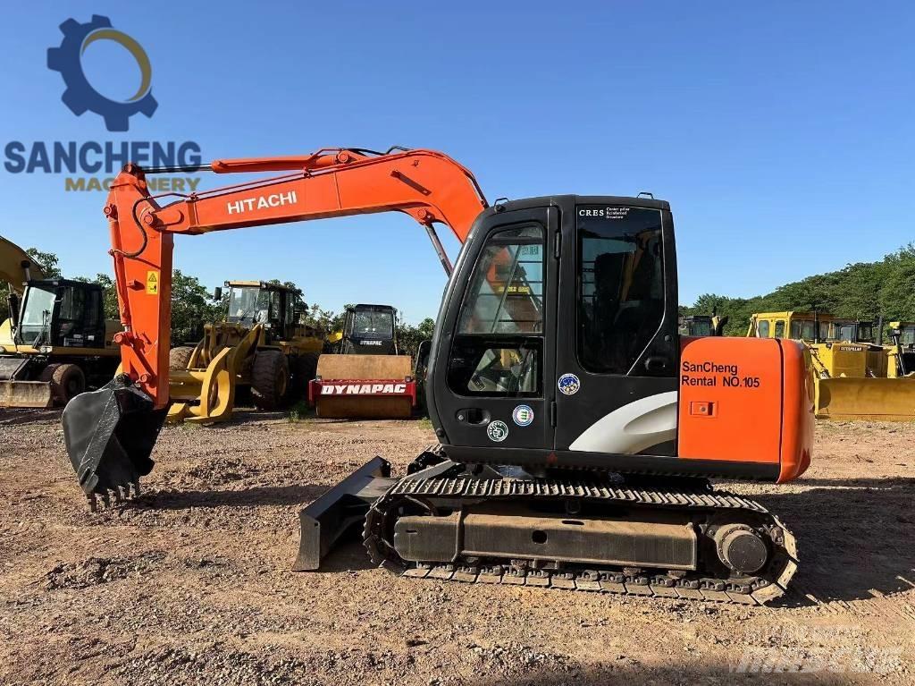 Hitachi ZX 70 中型油圧ショベル 7ｔ-12ｔ（ユンボ・パワーショベル・バックホー）