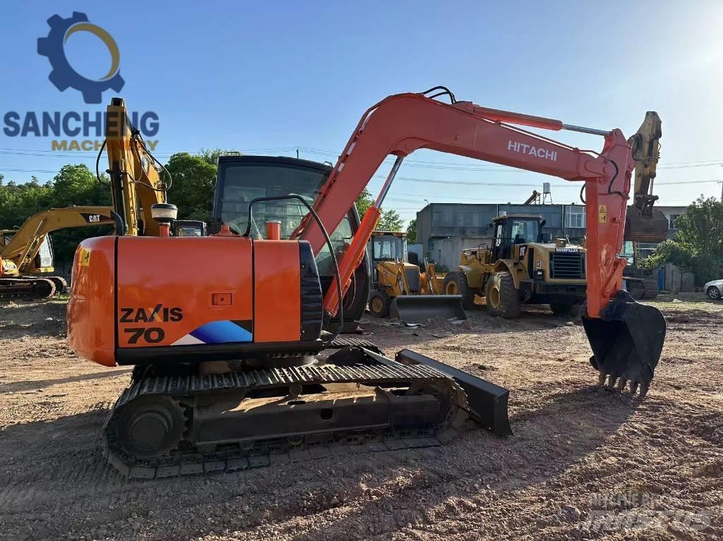 Hitachi ZX 70 中型油圧ショベル 7ｔ-12ｔ（ユンボ・パワーショベル・バックホー）