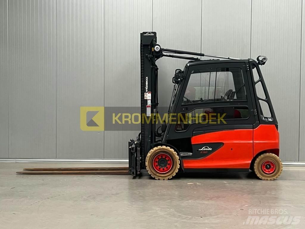 Linde E 50 HL バッテリーフォークリフト