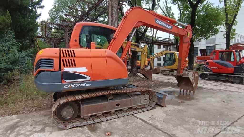 Doosan DX 75-9 C 大型油圧ショベル12t以上（パワーショベル・ユンボ）