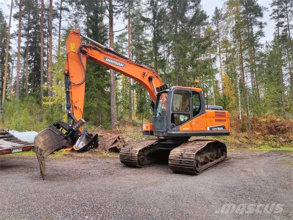 Doosan DX160 LC-5 大型油圧ショベル12t以上（パワーショベル・ユンボ）