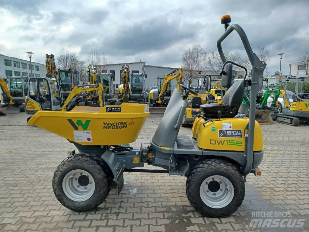 Wacker Neuson DW15e サイト　ダンプ