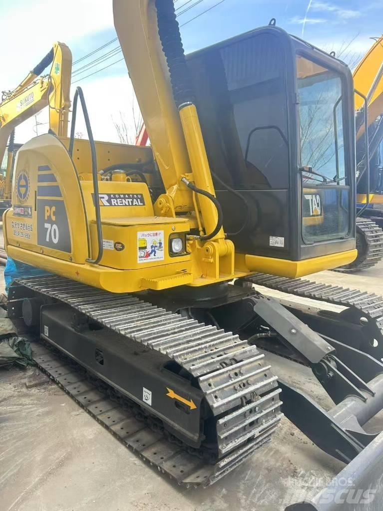 Komatsu PC 70 大型油圧ショベル12t以上（パワーショベル・ユンボ）