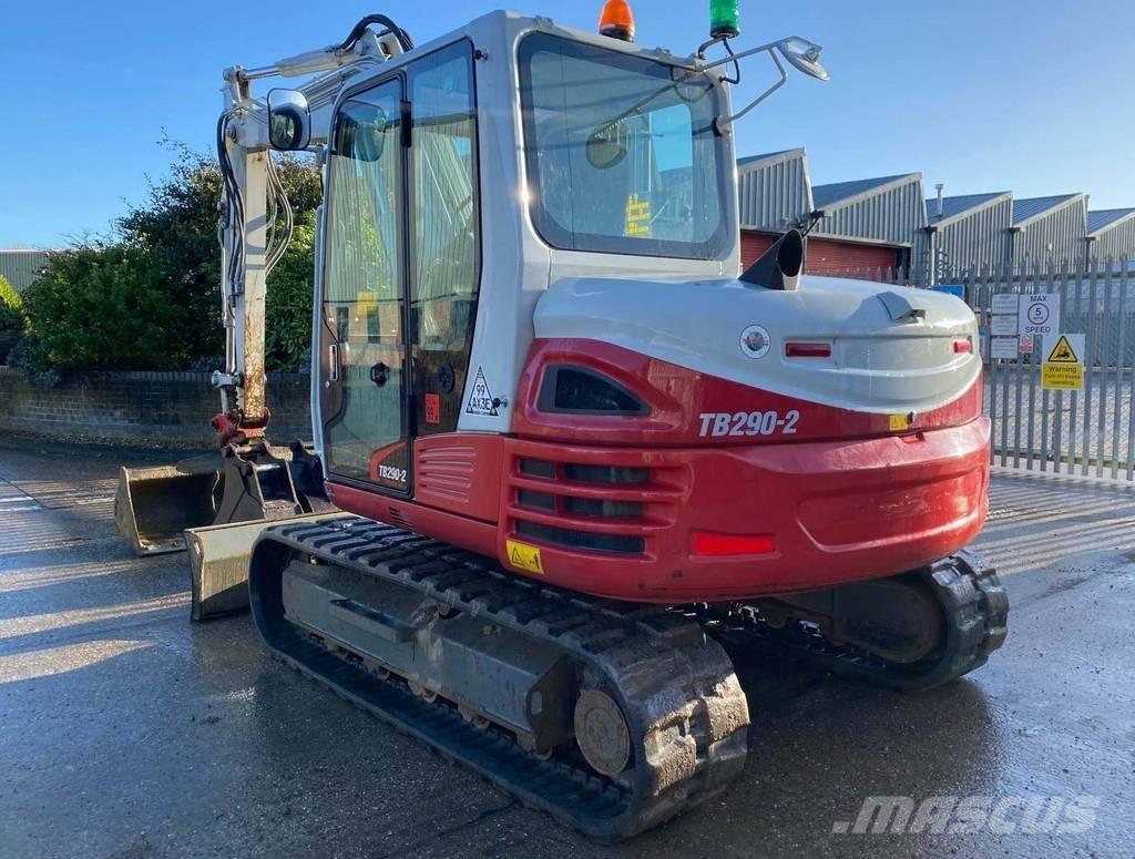 Takeuchi TB 290 中型油圧ショベル 7ｔ-12ｔ（ユンボ・パワーショベル・バックホー）