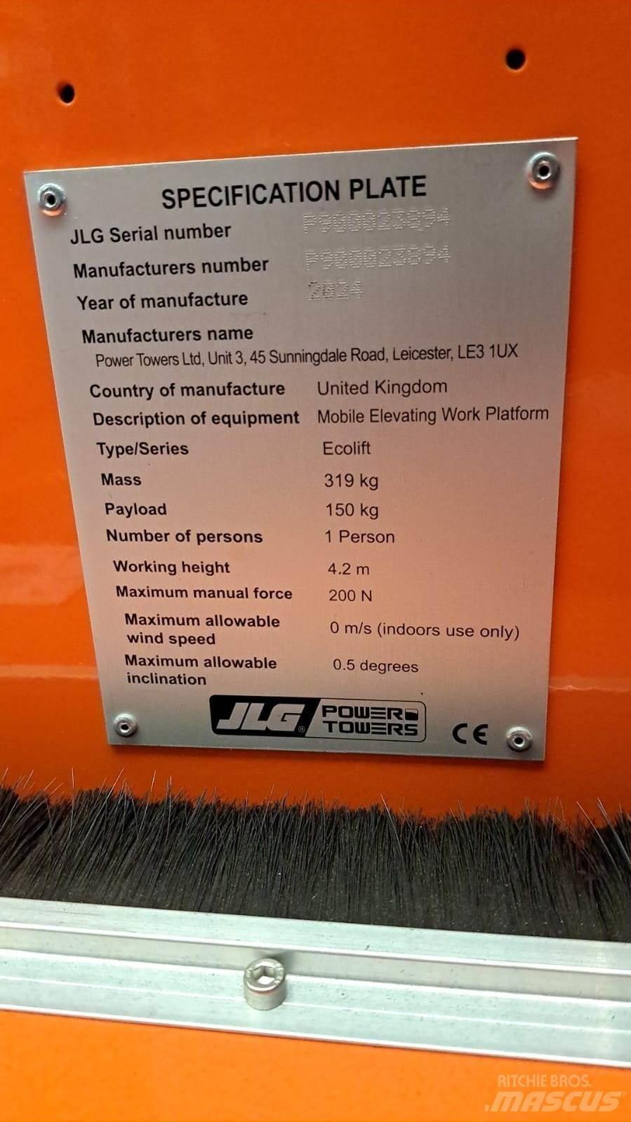 JLG Ecolift2.2 その他リフトとプラットフォーム
