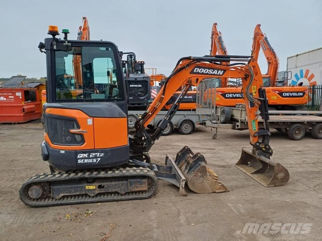 Doosan DX 27 Z - 7 ミニ油圧ショベル 7t以下（ミニユンボ・ミニディガー）