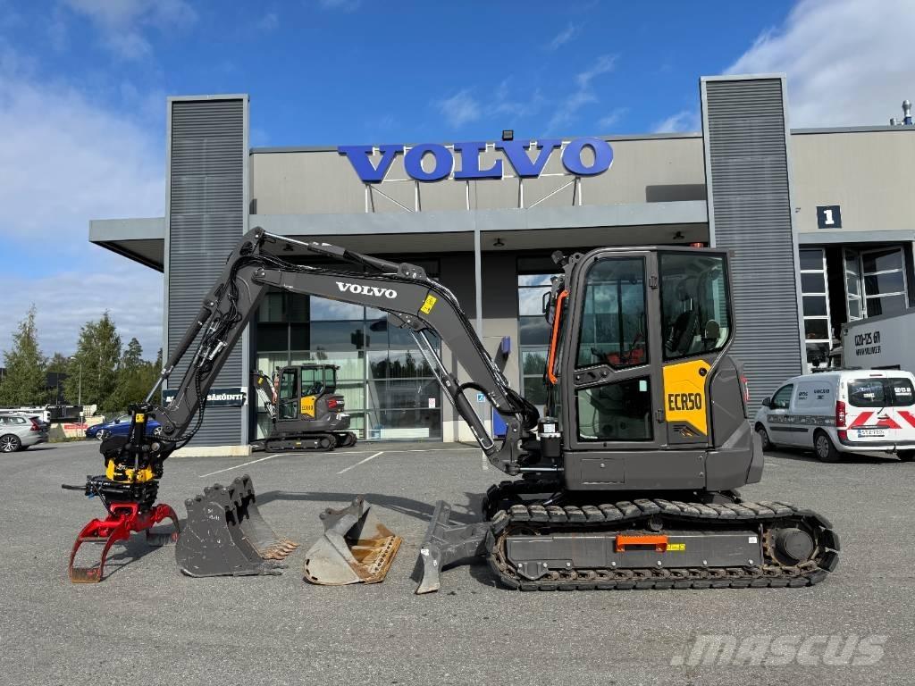 Volvo ECR 50 F ミニ油圧ショベル 7t以下（ミニユンボ・ミニディガー）