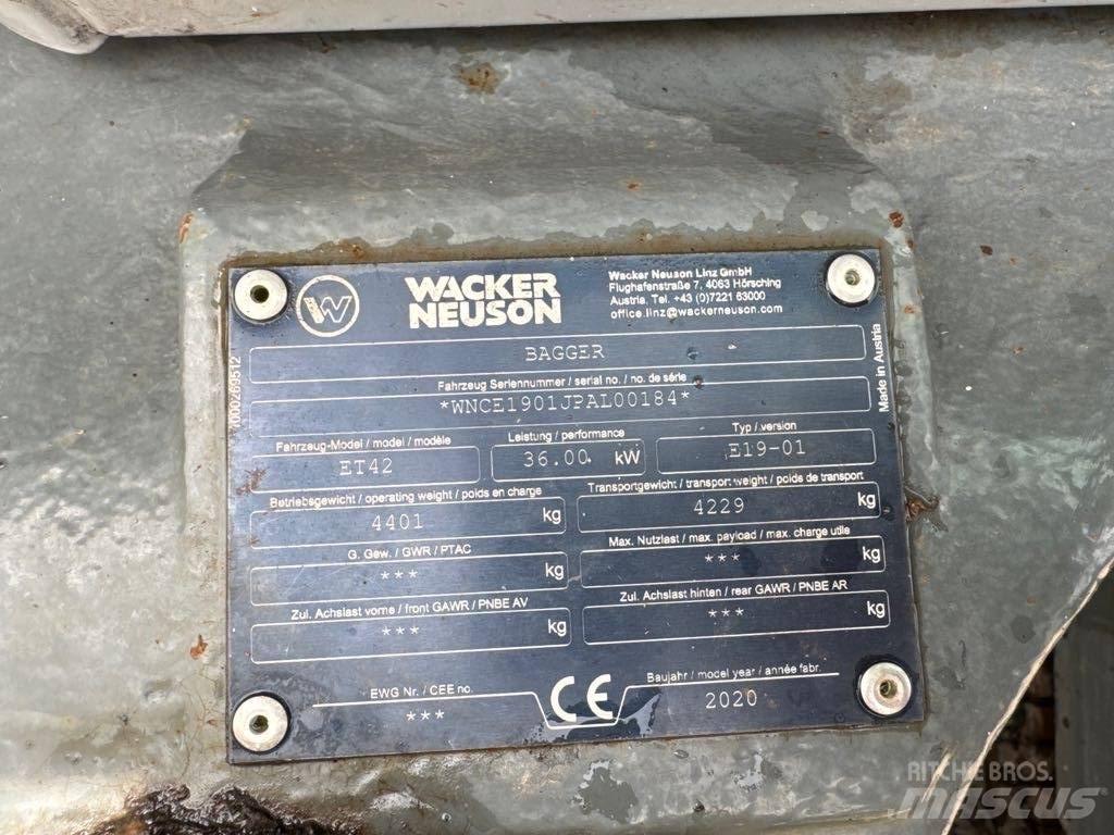 Wacker Neuson ET42 大型油圧ショベル12t以上（パワーショベル・ユンボ）