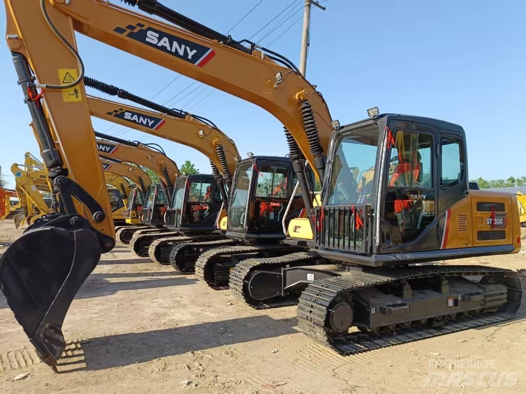 Sany SY155C 中型油圧ショベル 7ｔ-12ｔ（ユンボ・パワーショベル・バックホー）