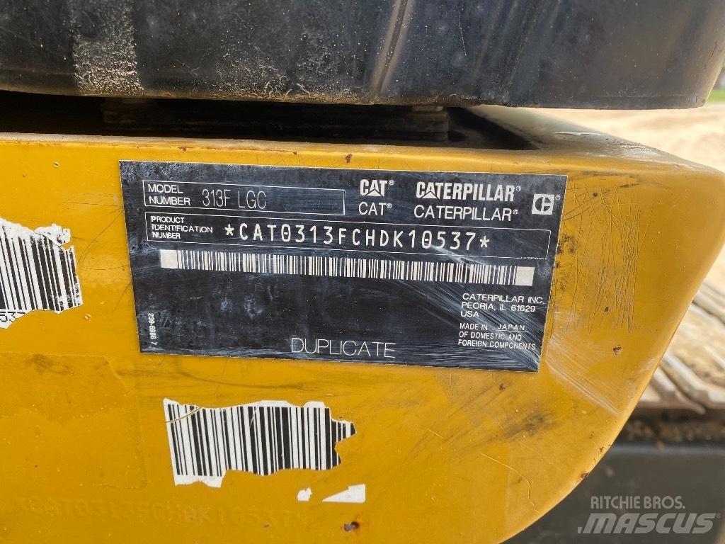 CAT 313 F LGC 大型油圧ショベル12t以上（パワーショベル・ユンボ）