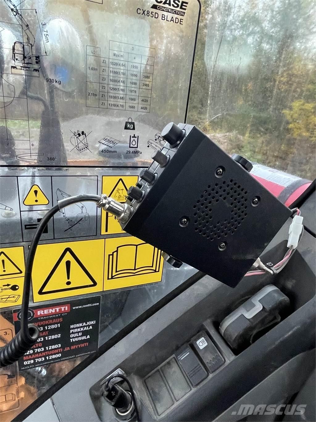 CASE CX85D SR 中型油圧ショベル 7ｔ-12ｔ（ユンボ・パワーショベル・バックホー）