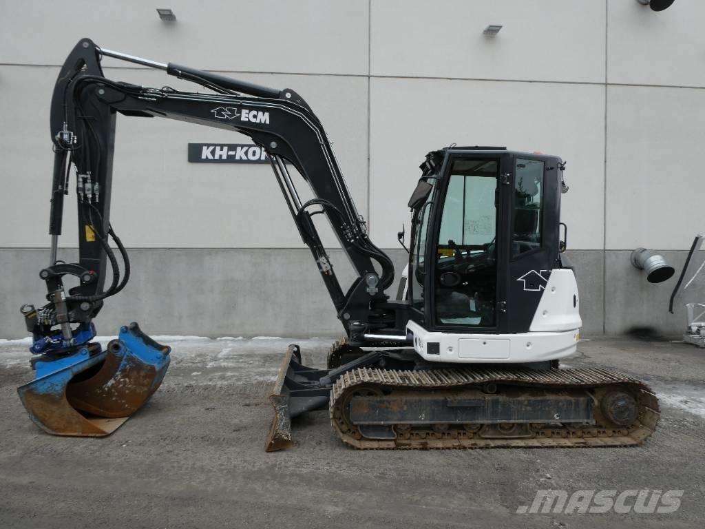 ECM ES 85 ZT4 中型油圧ショベル 7ｔ-12ｔ（ユンボ・パワーショベル・バックホー）