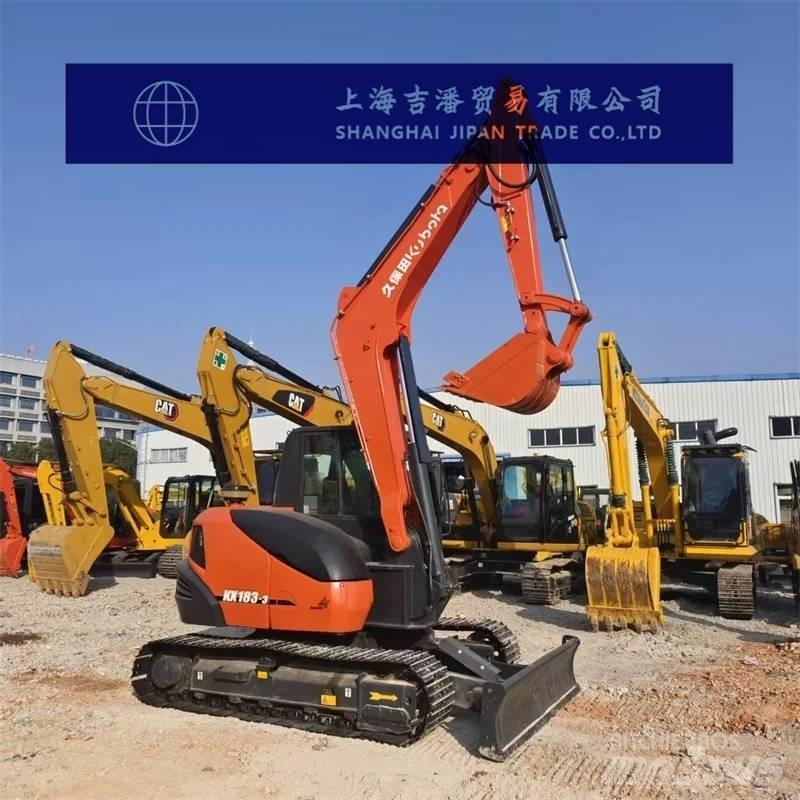 Kubota KX 183 中型油圧ショベル 7ｔ-12ｔ（ユンボ・パワーショベル・バックホー）