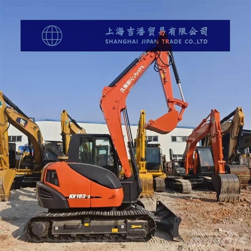 Kubota KX 183 中型油圧ショベル 7ｔ-12ｔ（ユンボ・パワーショベル・バックホー）