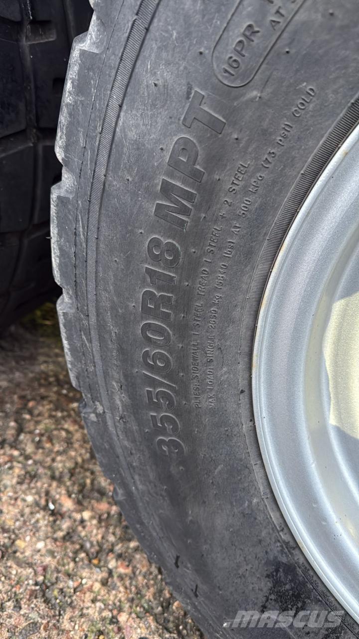 Brantner TA8040 ダンプトレーラー