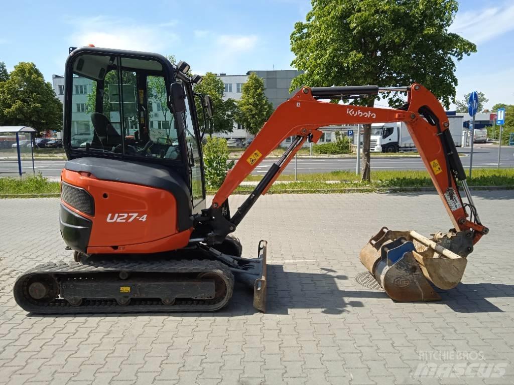 Kubota U 27-4 ミニ油圧ショベル 7t以下（ミニユンボ・ミニディガー）