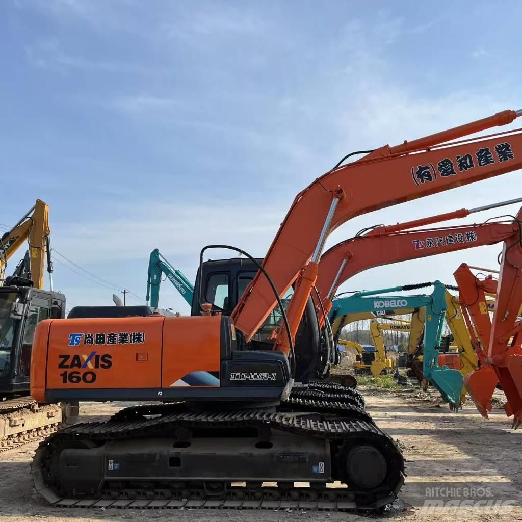 Hitachi ZX 160 中型油圧ショベル 7ｔ-12ｔ（ユンボ・パワーショベル・バックホー）