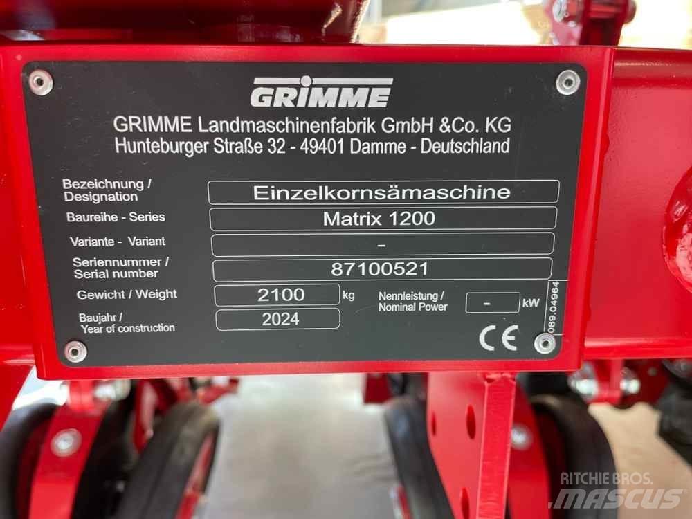 Grimme MATRIX 1200 農業機械 -　その他