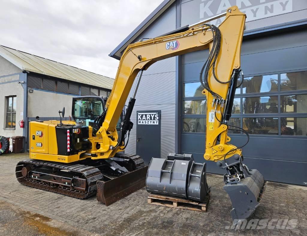 CAT 308 CR 中型油圧ショベル 7ｔ-12ｔ（ユンボ・パワーショベル・バックホー）