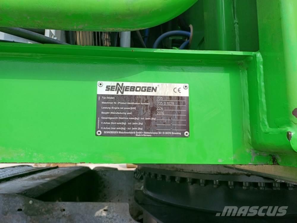 Sennebogen 735E 廃棄物／工業産廃処理機