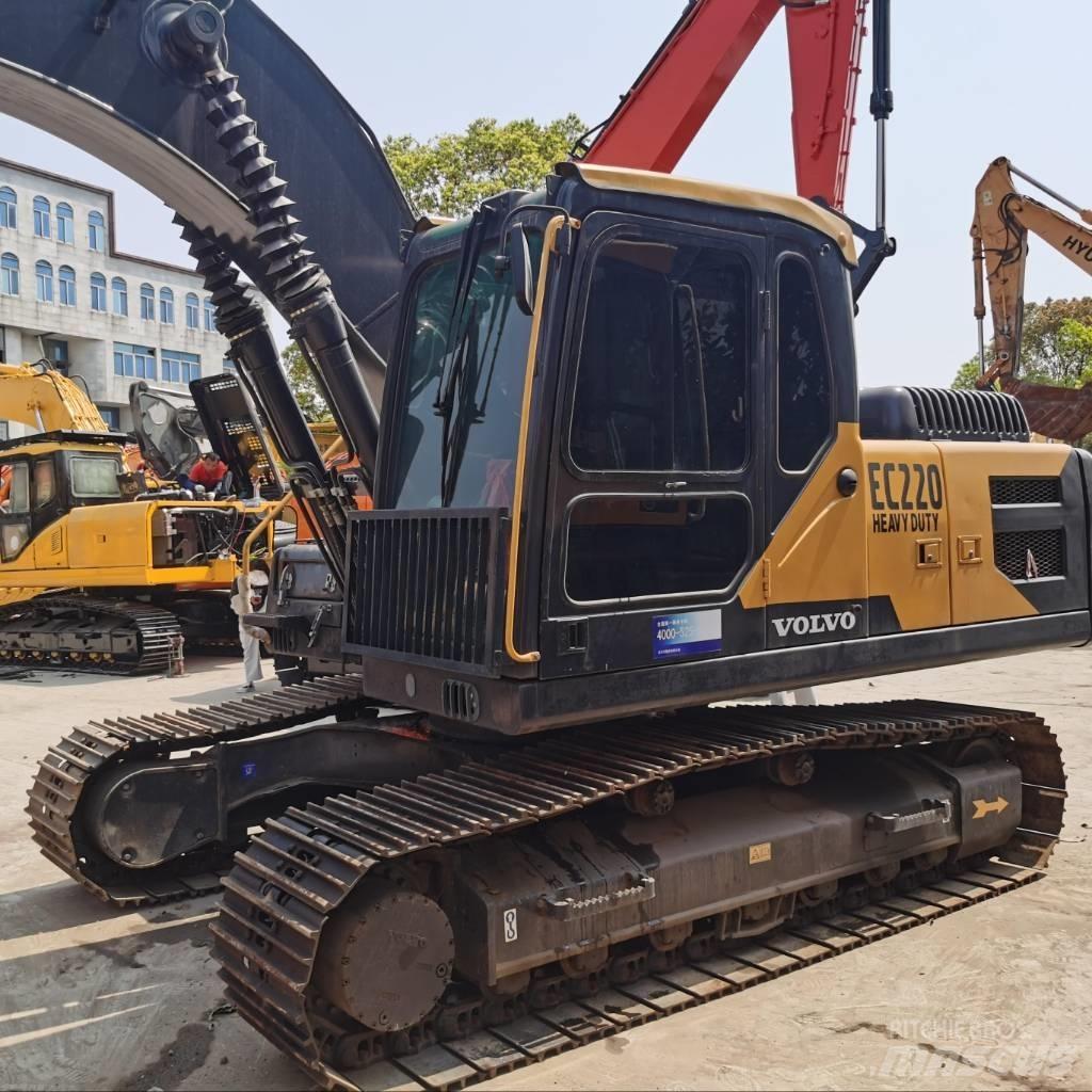 Volvo ec220 大型油圧ショベル12t以上（パワーショベル・ユンボ）