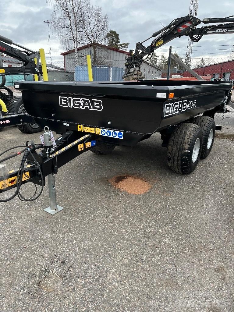 Bigab BT 8 Hardox ダンプトレーラー