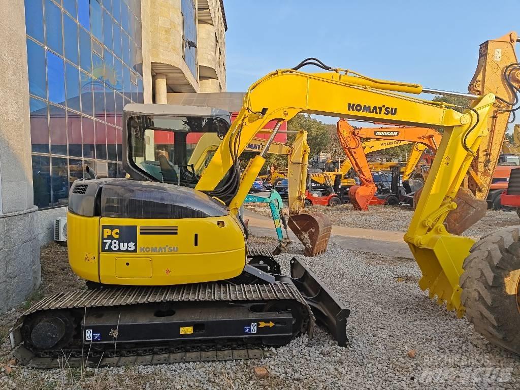 Komatsu PC 78 中型油圧ショベル 7ｔ-12ｔ（ユンボ・パワーショベル・バックホー）