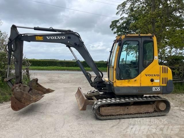 Volvo EC 55 B ミニ油圧ショベル 7t以下（ミニユンボ・ミニディガー）