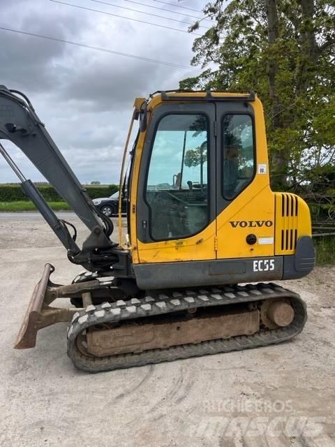 Volvo EC 55 B ミニ油圧ショベル 7t以下（ミニユンボ・ミニディガー）