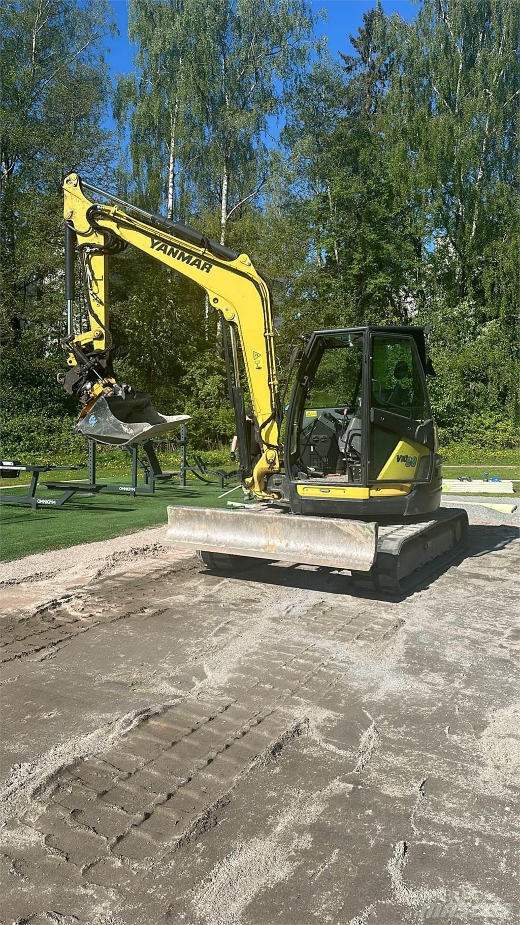 Yanmar Vio 80-1A 中型油圧ショベル 7ｔ-12ｔ（ユンボ・パワーショベル・バックホー）