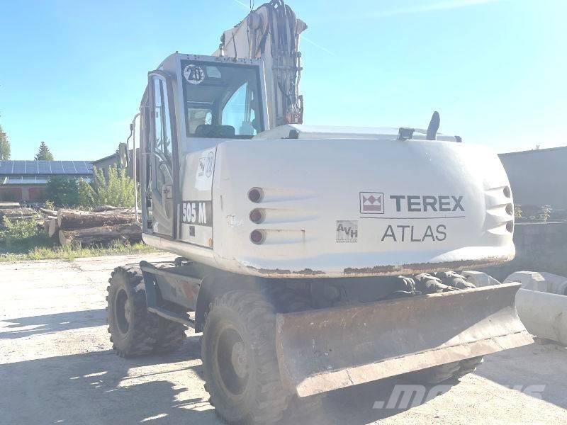 Atlas 1505 ホイール式油圧ショベル（パワーショベル・ユンボ・バックホー）