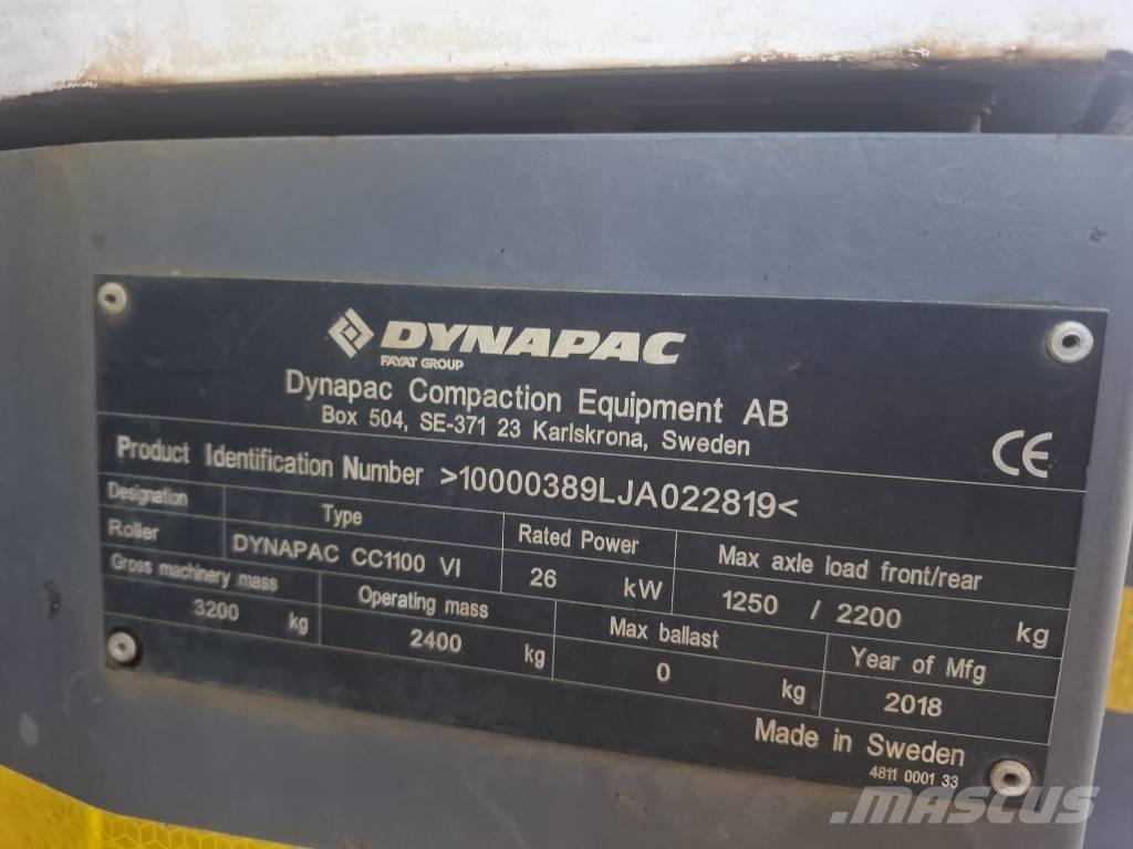 Dynapac CC 1100 VI タンデムローラ