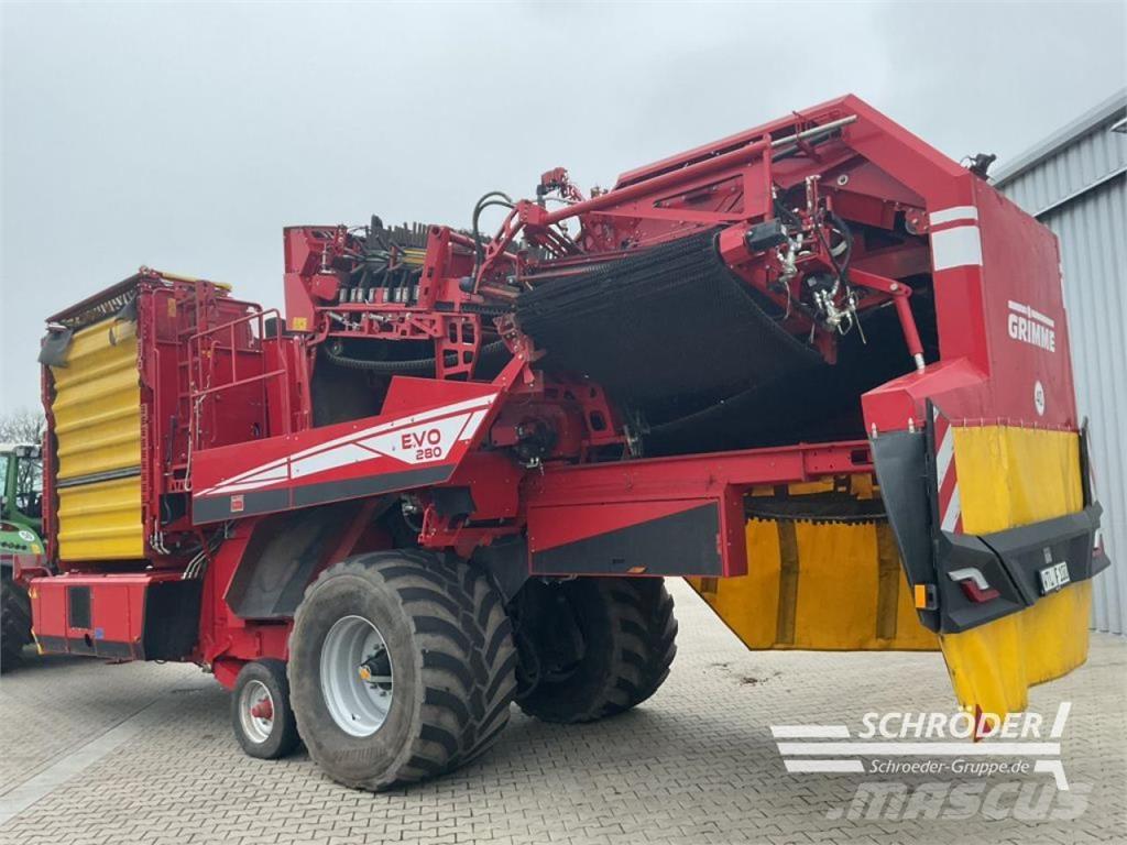Grimme EVO 280 ジャガイモ収穫機・掘取機