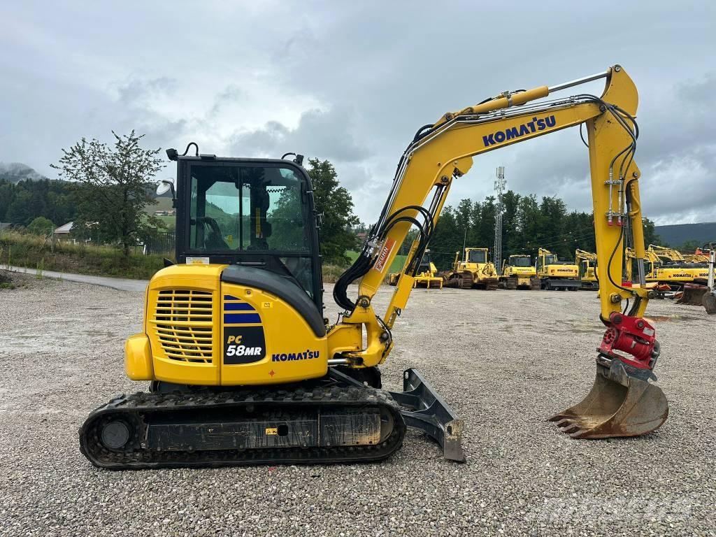 Komatsu PC 58 MR-5 ミニ油圧ショベル 7t以下（ミニユンボ・ミニディガー）