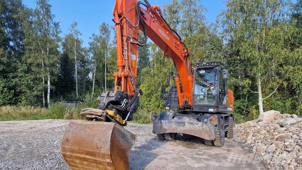 Hitachi ZX 170 W-6 ホイール式油圧ショベル（パワーショベル・ユンボ・バックホー）