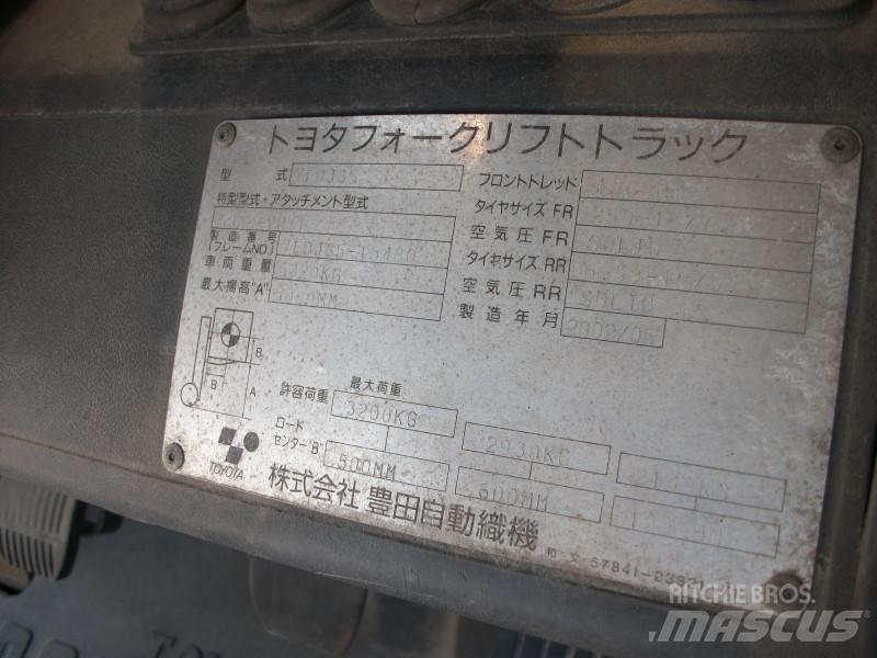 Toyota 7 FDJ 35 ディーゼル・軽油